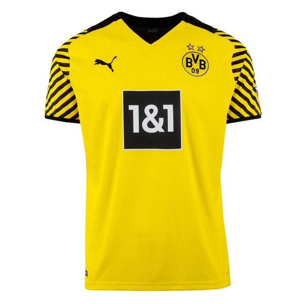 Maglia Borussia Dortmund Prima 21/22 Giallo